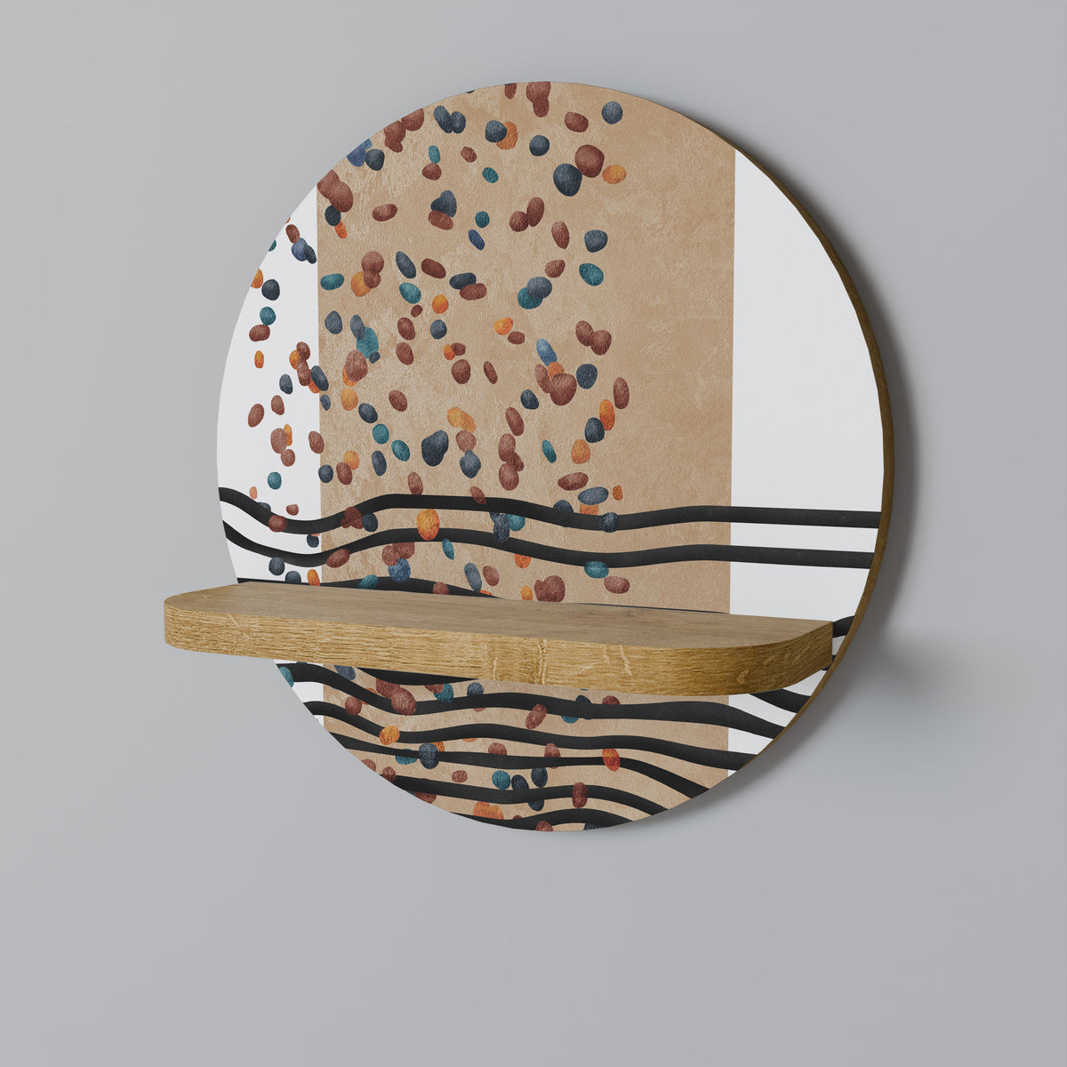 IMAGINARY RAIN Dekoratives Wandregal