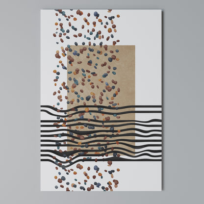 IMAGINARY RAIN Vertical Canvas Print