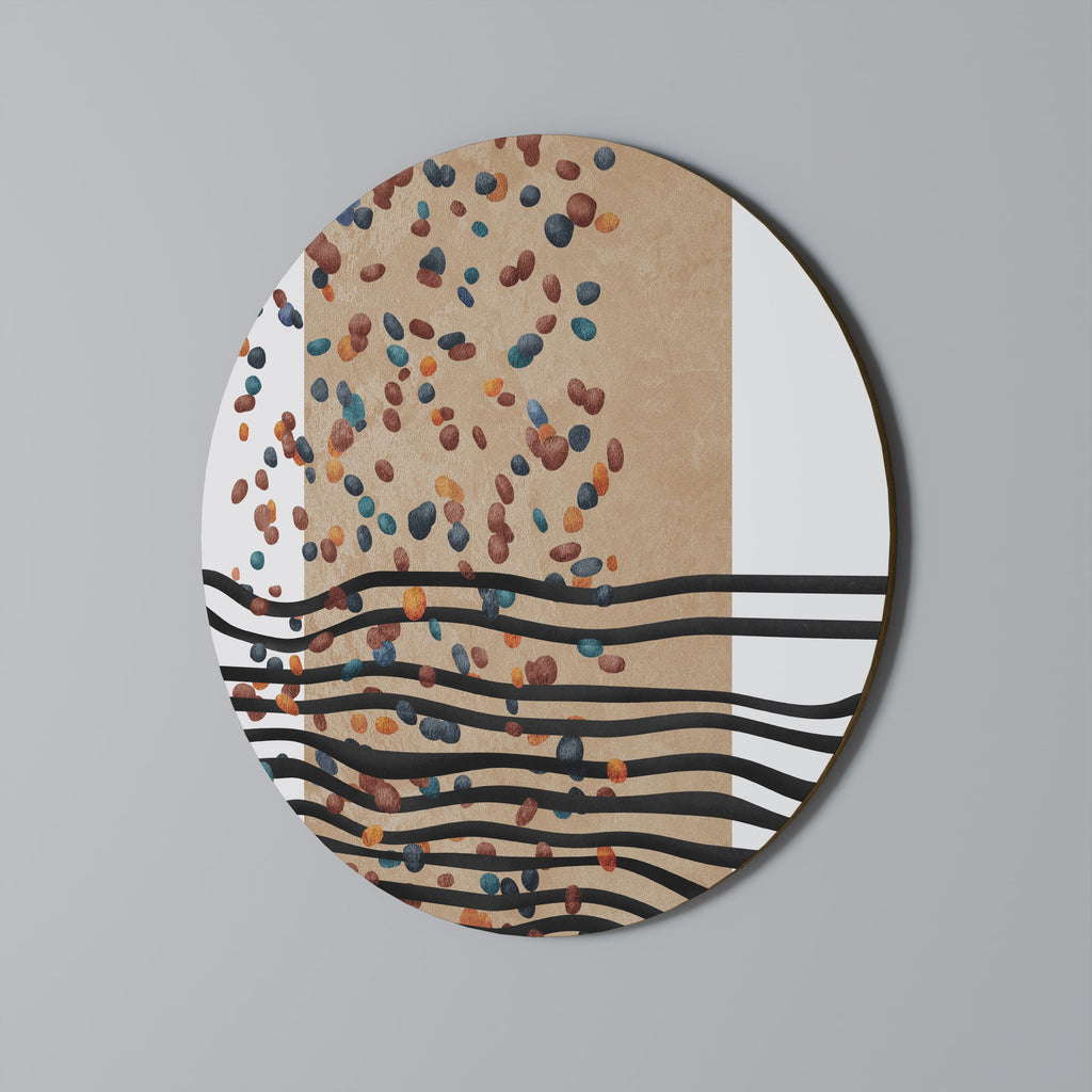 IMAGINARY RAIN Runde Wanddekoration Ø 69 cm