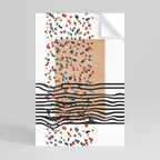 IMAGINARY RAIN Selbstklebendes Poster - Hochformat