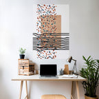 IMAGINARY RAIN Selbstklebendes Poster - Hochformat