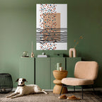 IMAGINARY RAIN Selbstklebendes Poster - Hochformat