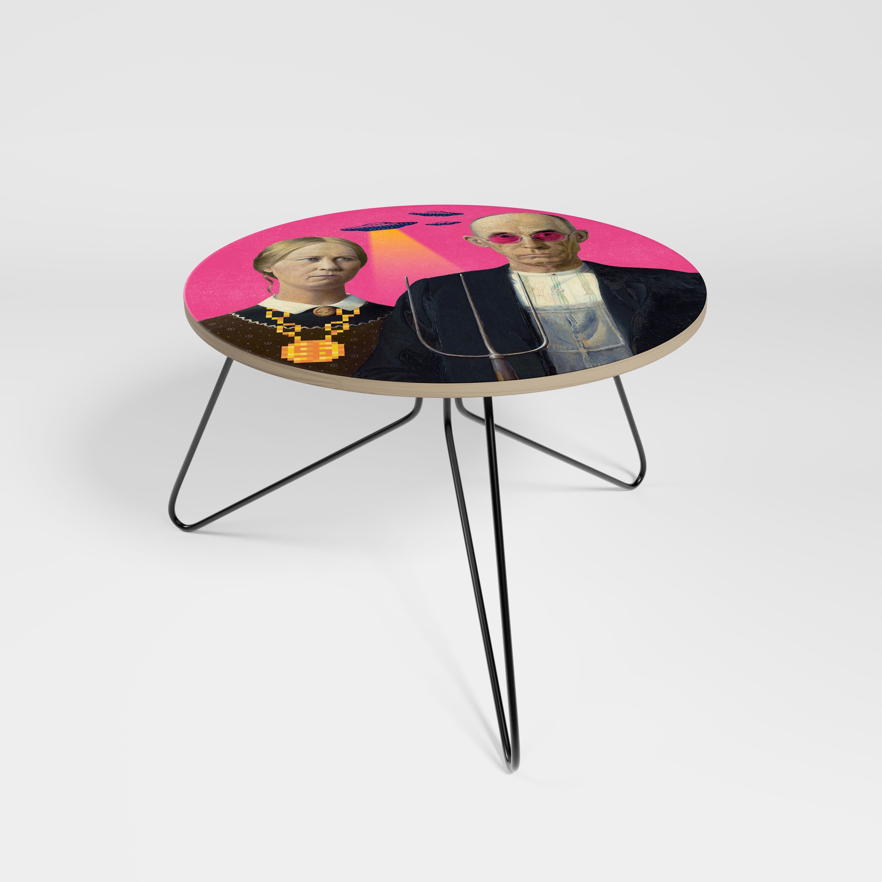 AMERICAN GOTHIC ALIEN Couchtisch 60