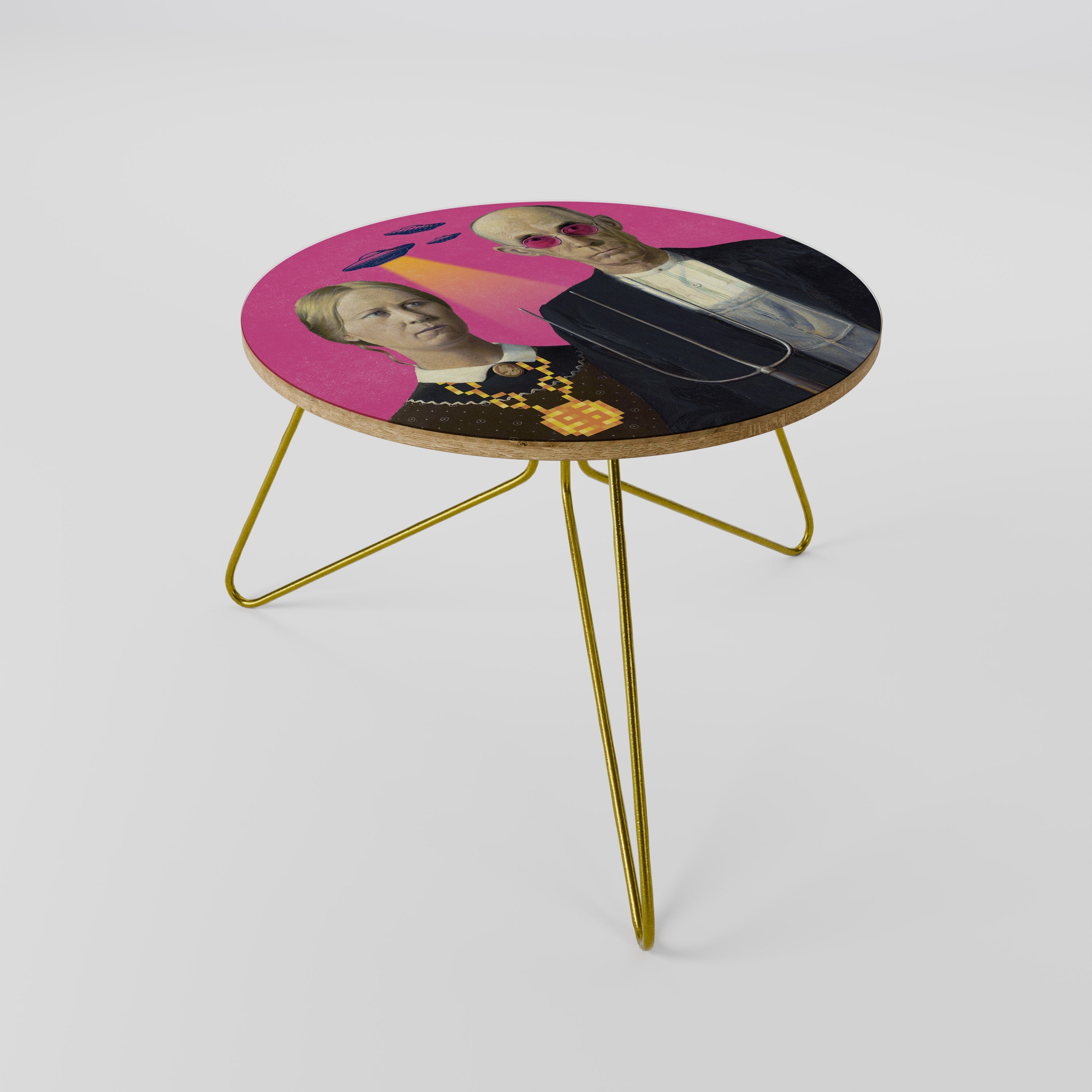 AMERICAN GOTHIC ALIEN Couchtisch 60