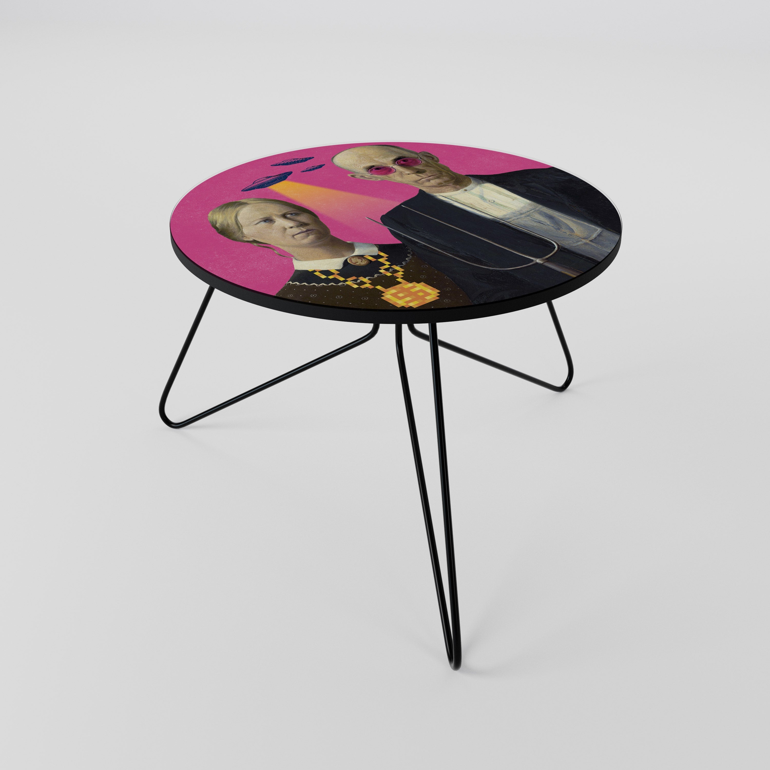 AMERICAN GOTHIC ALIEN Couchtisch 60