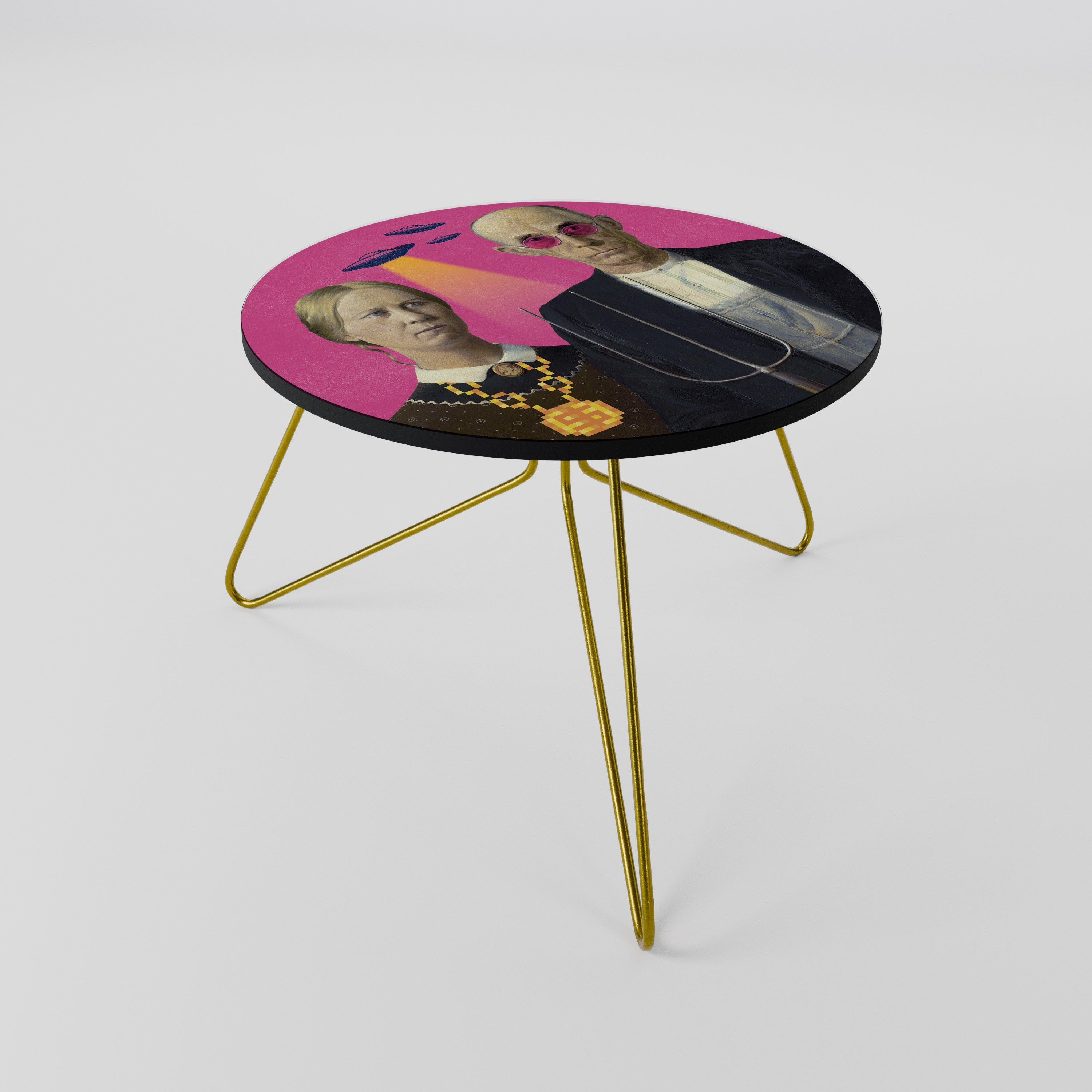 AMERICAN GOTHIC ALIEN Couchtisch 60