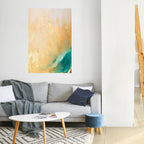 AZURE DREAMS Selbstklebendes Poster - Hochformat