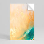 AZURE DREAMS Selbstklebendes Poster - Hochformat