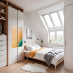 AZURE DREAMS Selbstklebendes Poster - Hochformat