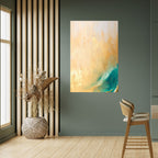 AZURE DREAMS Selbstklebendes Poster - Hochformat