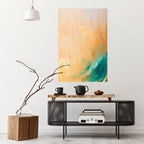 AZURE DREAMS Selbstklebendes Poster - Hochformat