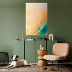 AZURE DREAMS Selbstklebendes Poster - Hochformat