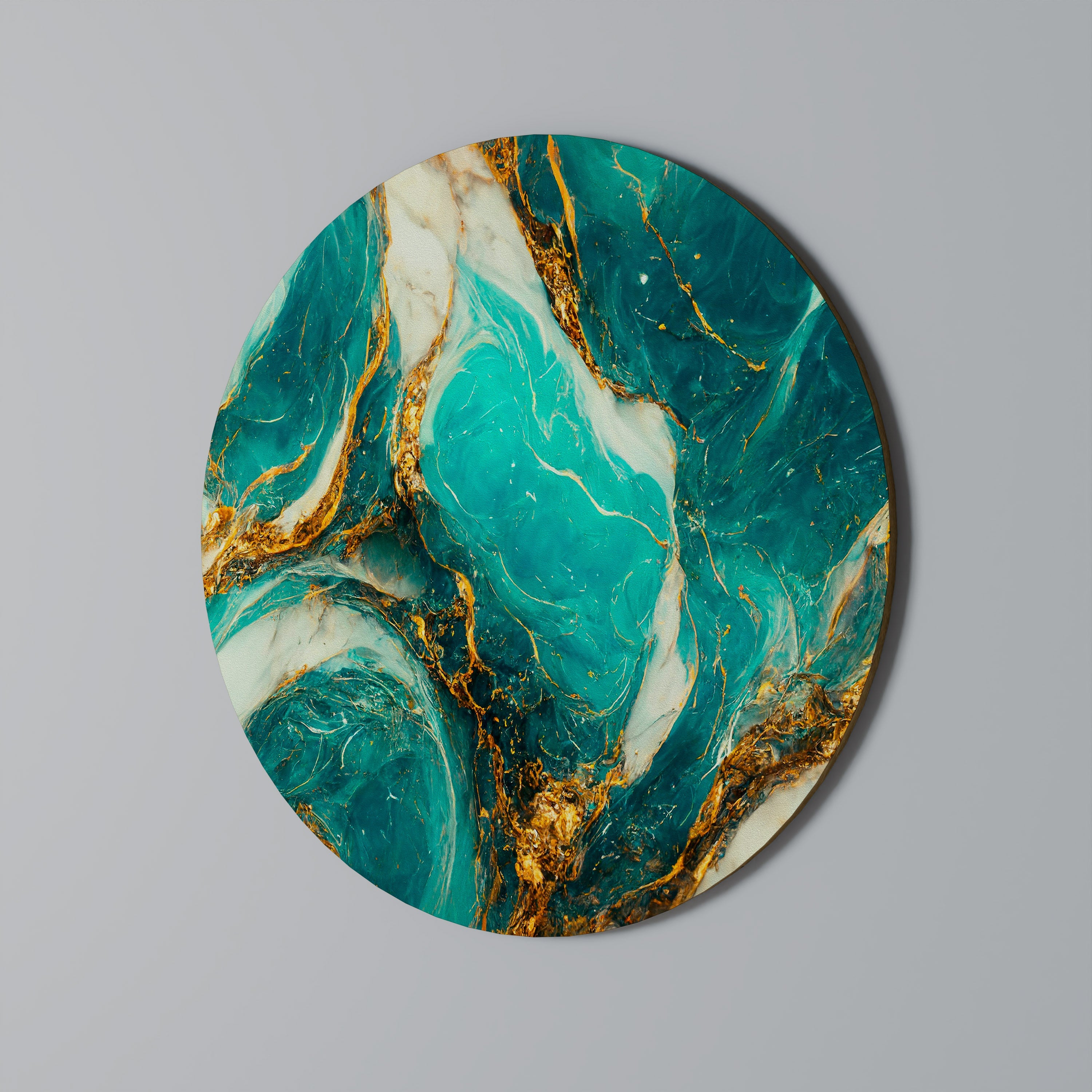 GILDED WHISPERS Runde Wanddekoration Ø 69 cm