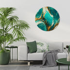 GILDED WHISPERS Runde Wanddekoration Ø 69 cm