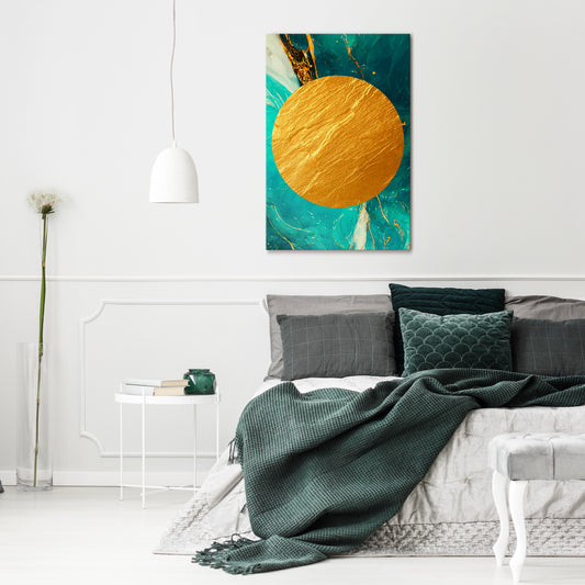ETHEREAL AZURE Vertical Canvas Print
