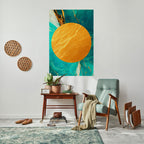 ETHEREAL AZURE Selbstklebendes Poster - Hochformat