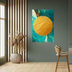 ETHEREAL AZURE Selbstklebendes Poster - Hochformat