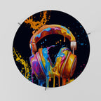 MUSIC IS MY EXTASY Couchtisch Ø 69 cm