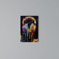 MUSIC IS MY EXTASY Vertical Canvas Print