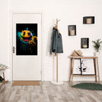 TRIPPY HAPPINESS Selbstklebendes Poster - Hochformat