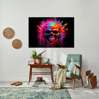 SKULL QUEST Selbstklebendes Horizontal-Poster