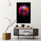 SKULL QUEST Selbstklebendes Poster - Hochformat