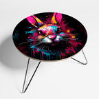 DON'T FOLLOW THE RABBIT Couchtisch Ø 60 cm