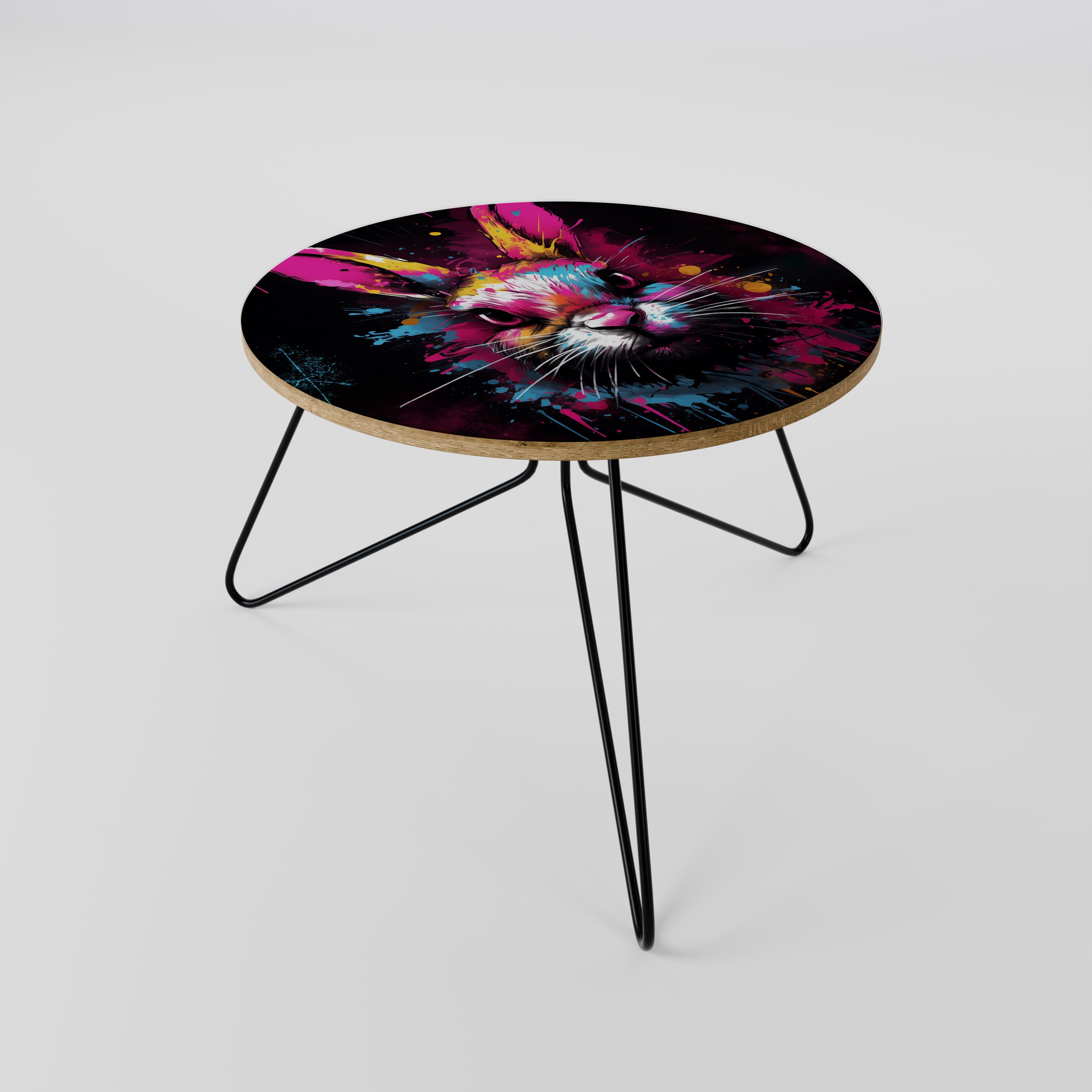 DON'T FOLLOW THE RABBIT Couchtisch