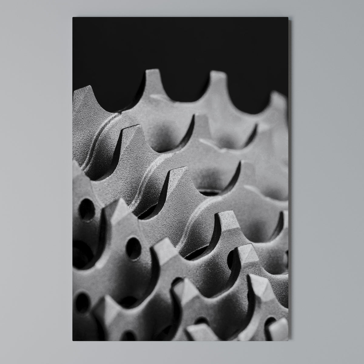 GEARSCAPE SYMPHONY Vertical Canvas Print