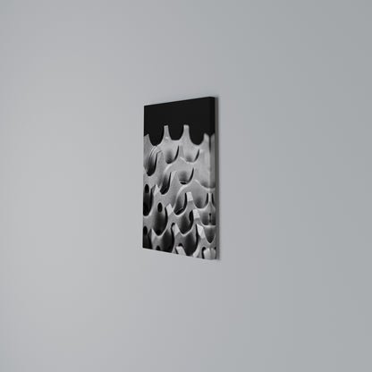 GEARSCAPE SYMPHONY Vertical Canvas Print