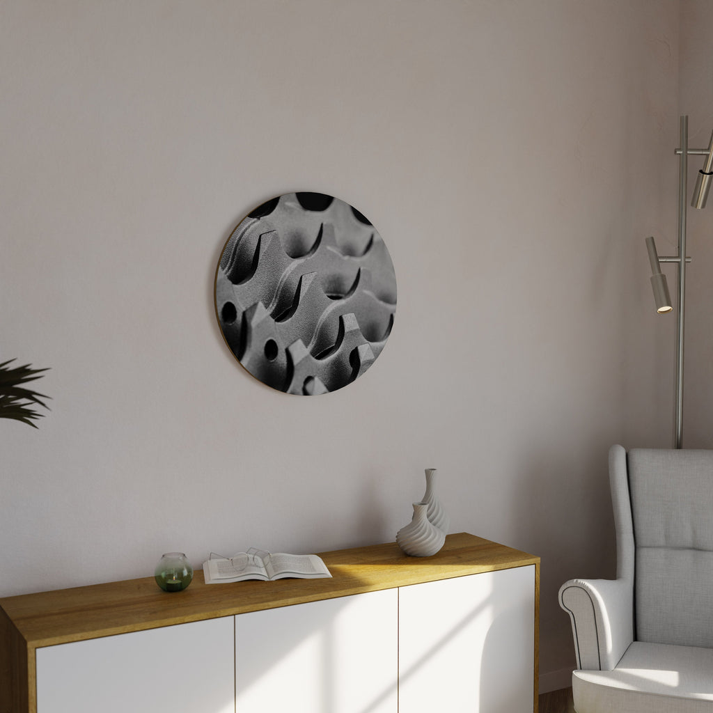 GEARSCAPE SYMPHONY Round Wall Art