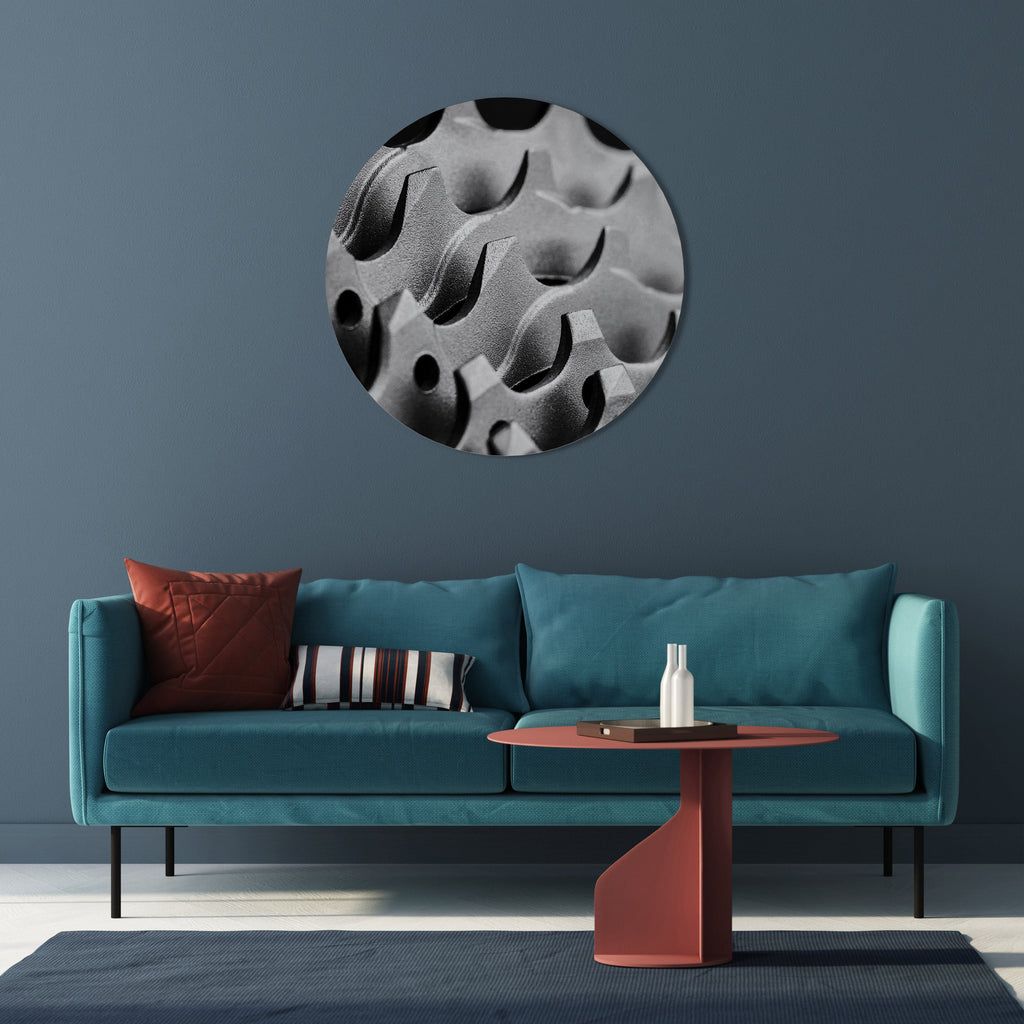 GEARSCAPE SYMPHONY Round Wall Art