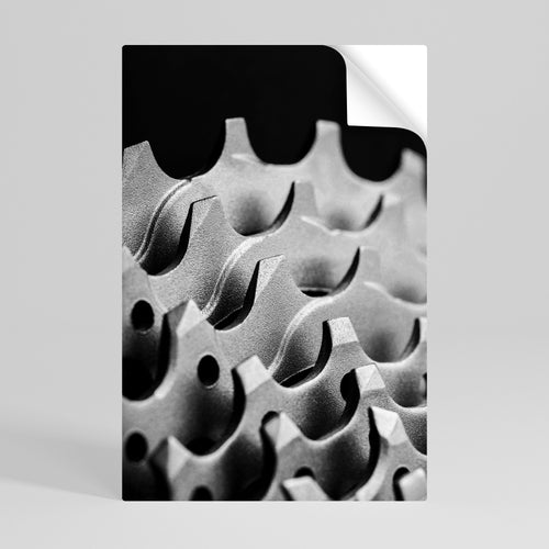 GEARSCAPE SYMPHONY Selbstklebendes Poster - Hochformat