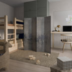 GHOSTS OF NATURE Dekorativer Paravent - 4-teilig