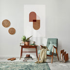 ECHOING DUET Selbstklebendes Poster - Hochformat