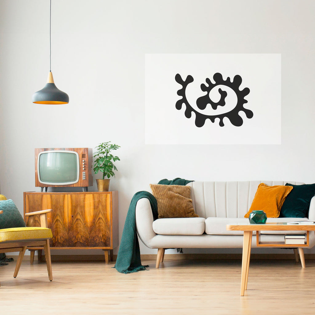 THE BLEND OF YESTERDAY Peel and Stick Horizontal Poster