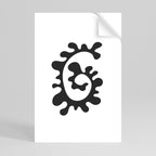 THE BLEND OF YESTERDAY Selbstklebendes Poster - Hochformat