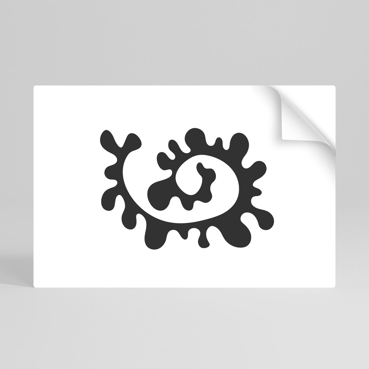 THE BLEND OF YESTERDAY Selbstklebendes Horizontal-Poster