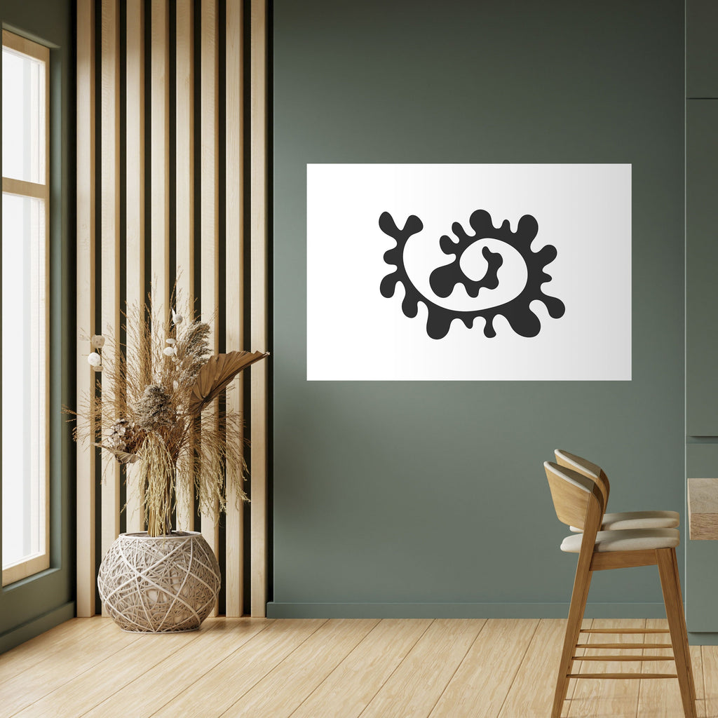 THE BLEND OF YESTERDAY Peel and Stick Horizontal Poster