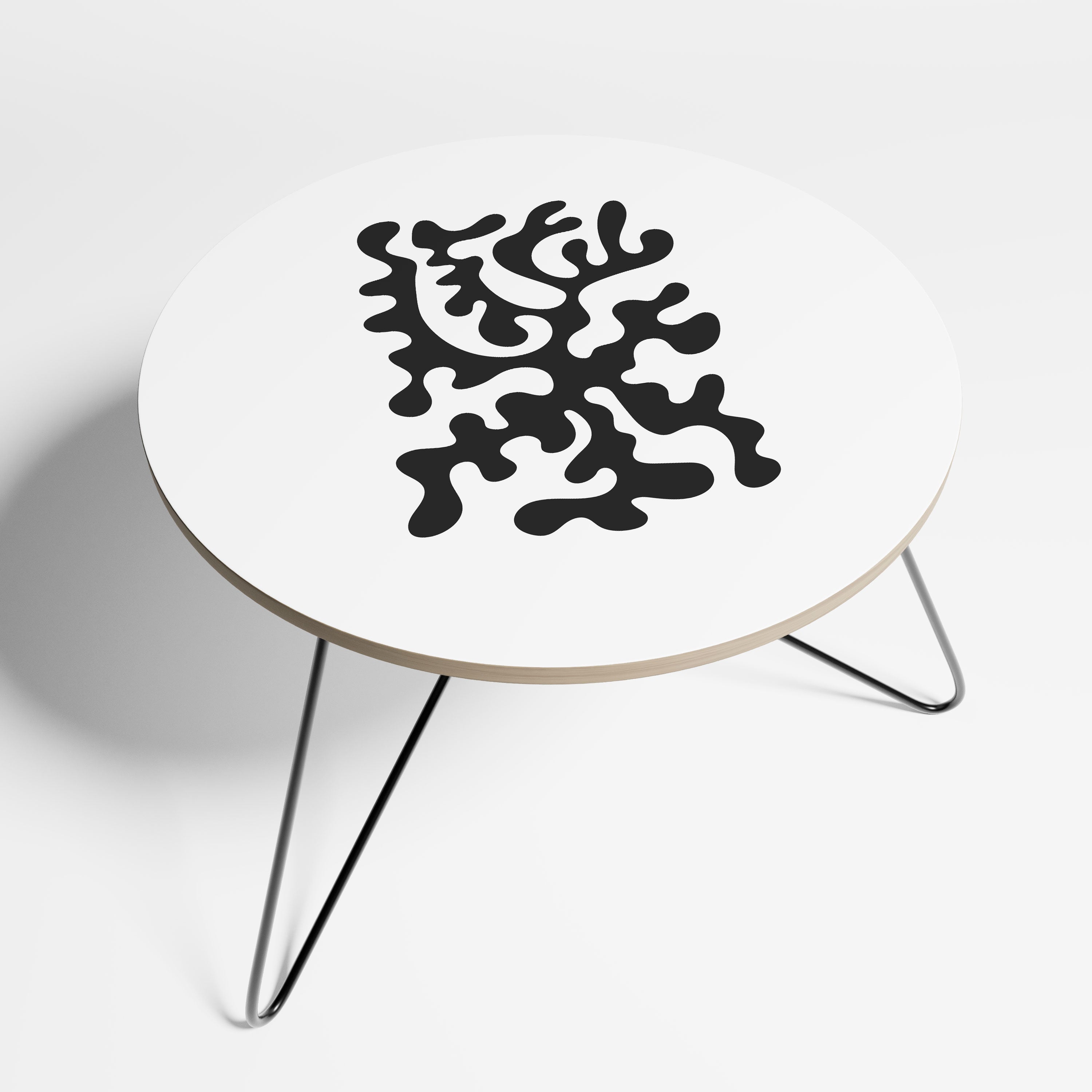 CHARCOAL CASCADE Couchtisch 60