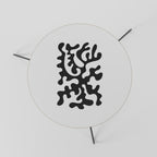 CHARCOAL CASCADE Couchtisch Ø 60 cm