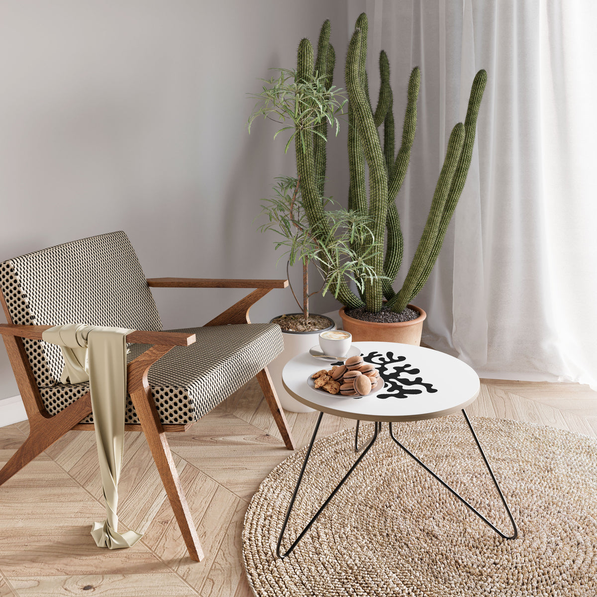 CHARCOAL CASCADE Couchtisch