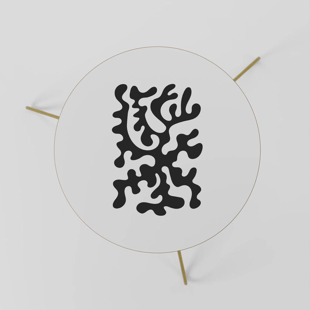 CHARCOAL CASCADE Couchtisch 60