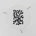 CHARCOAL CASCADE Couchtisch Ø 60 cm