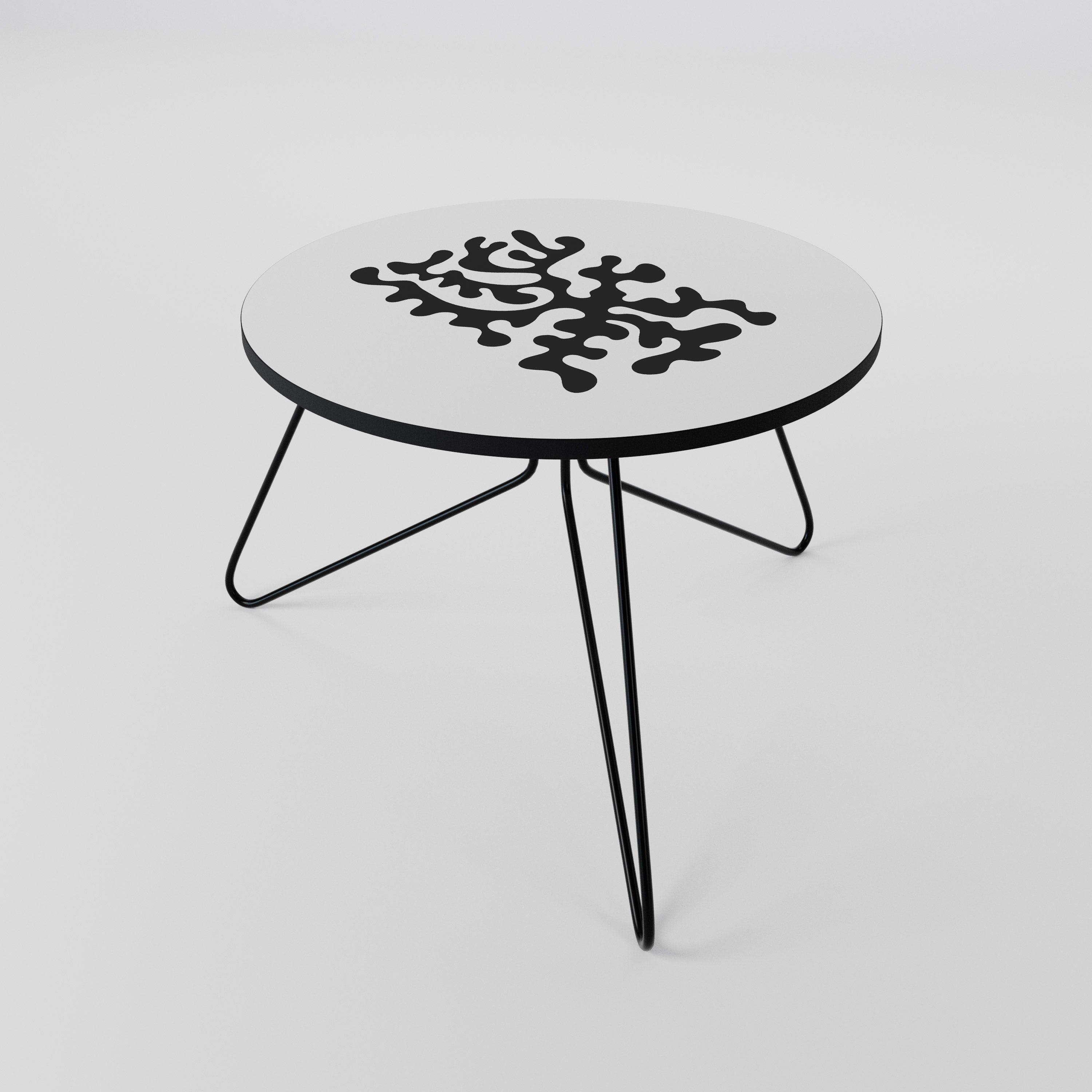 CHARCOAL CASCADE Couchtisch 60