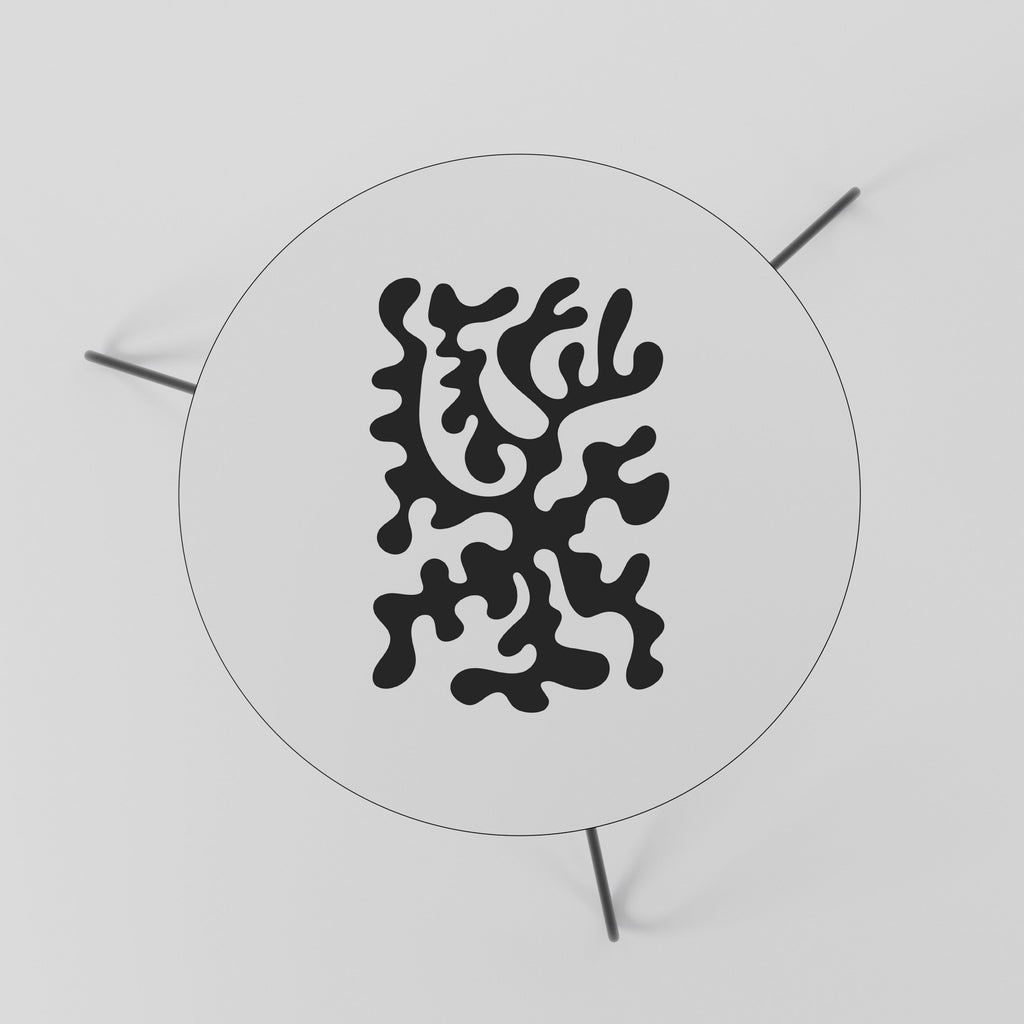 CHARCOAL CASCADE Couchtisch 60