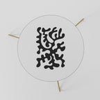 CHARCOAL CASCADE Couchtisch Ø 60 cm