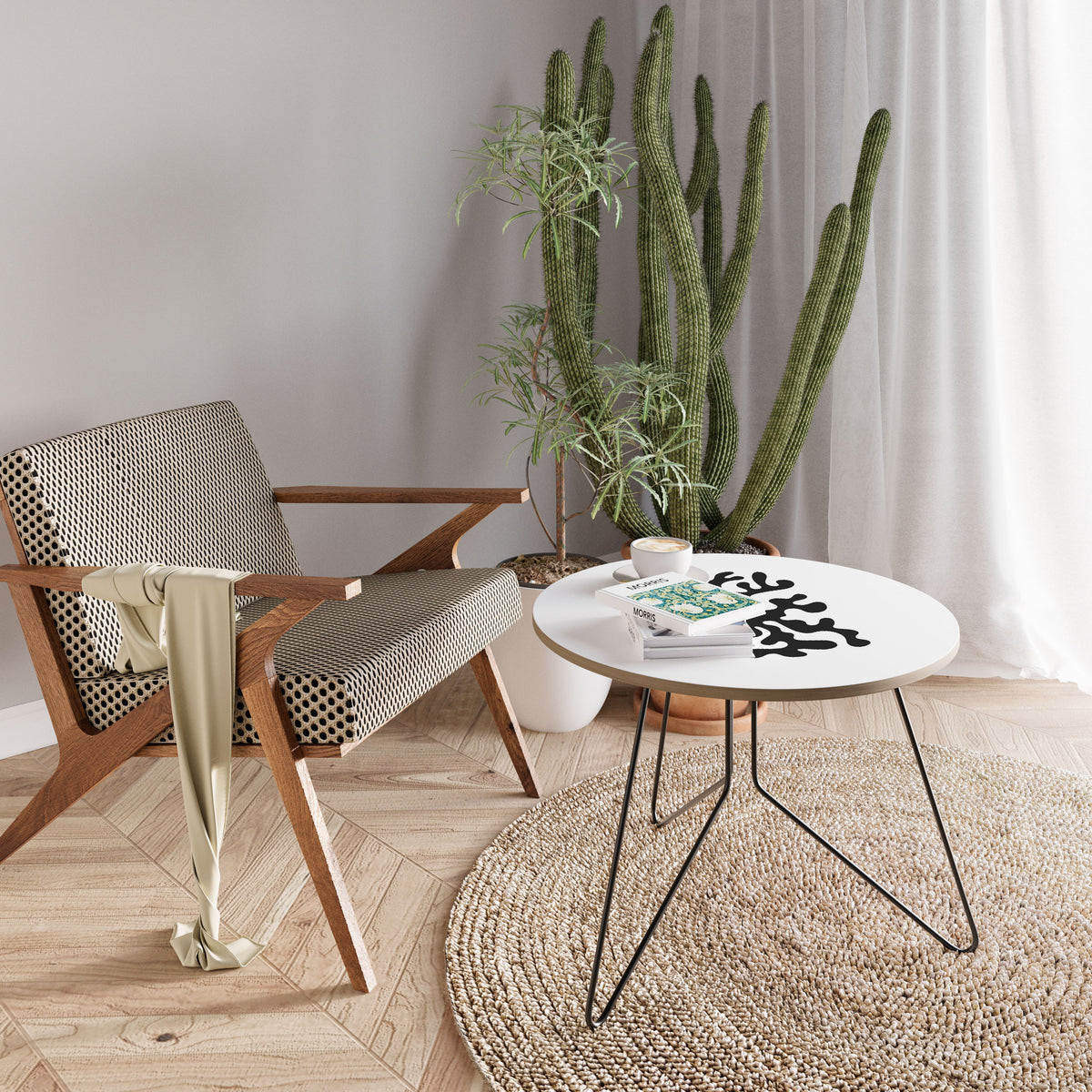 CHARCOAL CASCADE Couchtisch