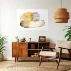 TRANSCENDENT TONES Selbstklebendes Horizontal-Poster