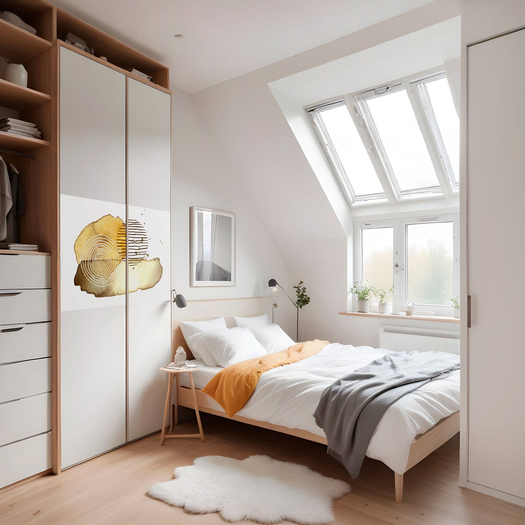 TRANSCENDENT TONES Peel and Stick Horizontal Poster